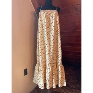 WeWoreWhat Daisy Print Floral Smocked Midi Dress NWT sz XL